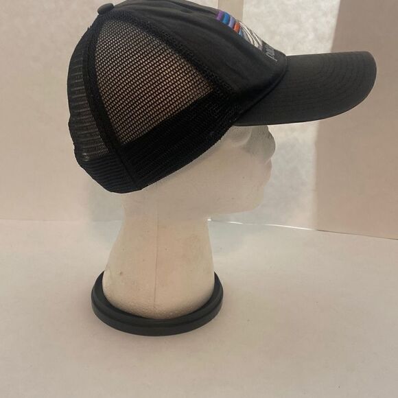 Patagonia Line Logo‎ Ridge LoPro Trucker Hat Cap SnapBack Black One Size - Picture 4 of 4